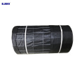 Meilleur prix 14 calibre Black Soupled PP Woven Fence tissé